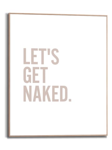 Orangewallz Gerahmter Kunstdruck "Naked II"