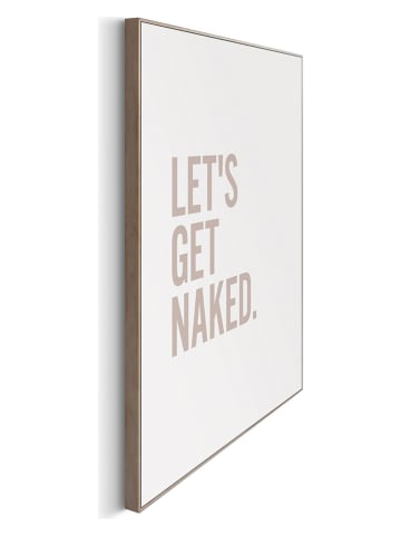 Orangewallz Ingelijste kunstdruk "Naked II"