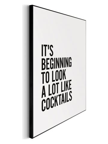 Orangewallz Gerahmter Kunstdruck "Like Cocktails"