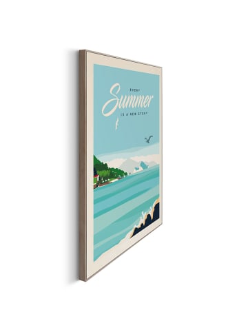 Orangewallz Gerahmter Kunstdruck "Every Summer"