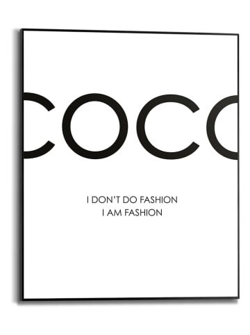 Orangewallz Druk artystyczny "I Am" w ramce