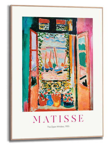 Orangewallz Ingelijste kunstdruk "Mattise" - (B)50 x (H)70 cm