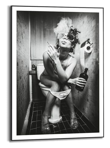 Orangewallz Gerahmter Kunstdruck "After Party"