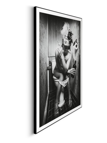 Orangewallz Druk artystyczny "After Party" w ramce