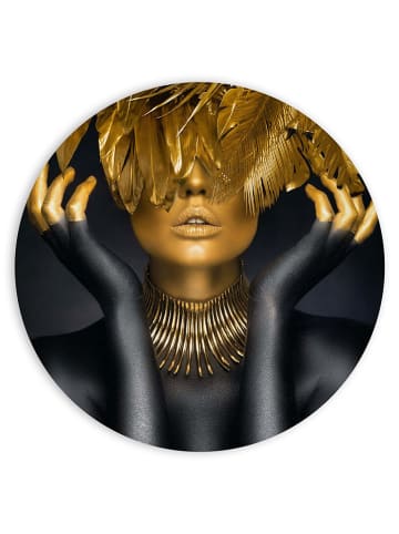 Orangewallz Kunstdruk ''Feather Girl''