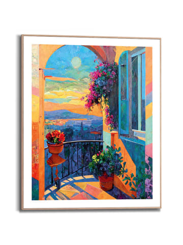 Orangewallz Ingelijste kunstdruk - (B)40 x (H)50 cm