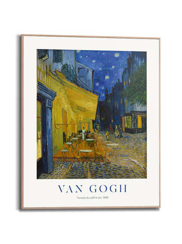 Orangewallz Ingelijste kunstdruk