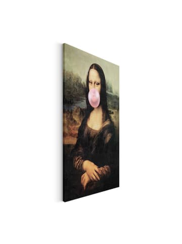 Orangewallz Leinwanddruck "Mona Lisa - gum"