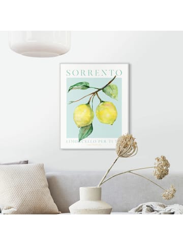 Orangewallz Gerahmter Kunstdruck