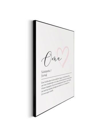 Orangewallz Gerahmter Kunstdruck