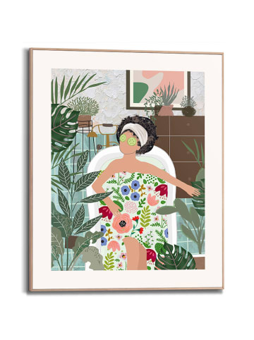 Orangewallz Druk artystyczny w ramce