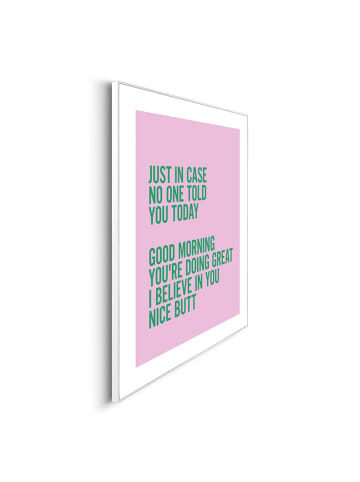 Orangewallz Ingelijste kunstdruk - (B)40 x (H)50 cm