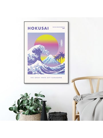 Orangewallz Ingelijste kunstdruk