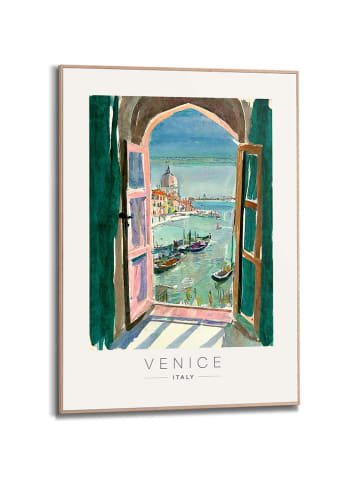 Orangewallz Ingelijste kunstdruk - (B)50 x (H)70 cm