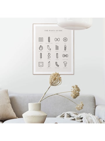 Orangewallz Gerahmter Kunstdruck