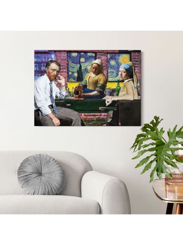 Orangewallz Kunstdruk op canvas - (B)50 x (H)70 cm