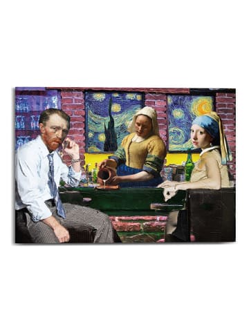 Orangewallz Druk na płótnie