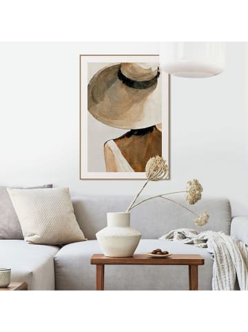 Orangewallz Ingelijste kunstdruk - (B)50 x (H)70 cm