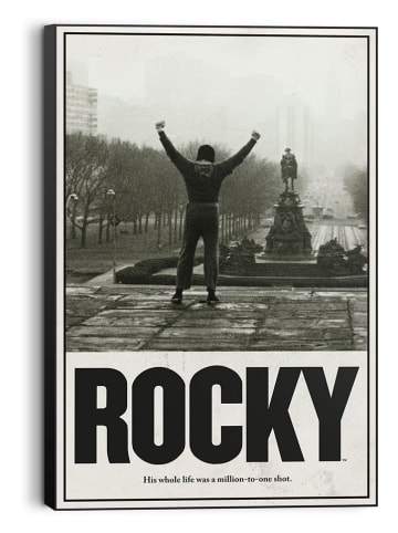 Orangewallz Gerahmter Kunstdruck "Rocky - Rocky Balboa"