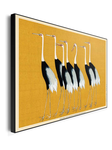 Orangewallz Gerahmter Kunstdruck "O. Korin"