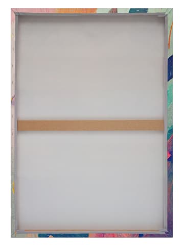 Orangewallz Druk "Colourful Painted Flowers II" na płótnie