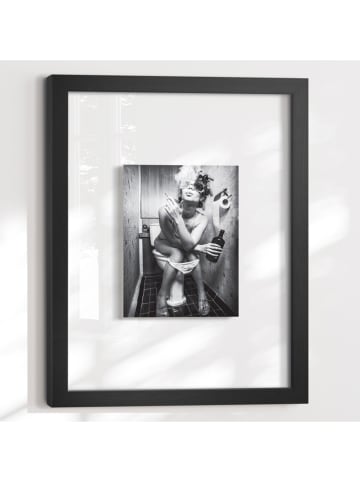 Orangewallz Gerahmter Kunstdruck "After Party"