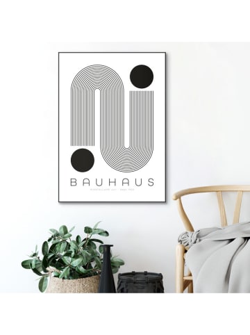 Orangewallz Druk artystyczny "Bauhaus - Elegant" w ramce