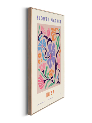 Orangewallz Druki artystyczne (4 szt.) "Bright Colour Set" w ramce