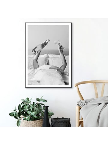 Orangewallz Ingelijste kunstdruk "Breakfast"