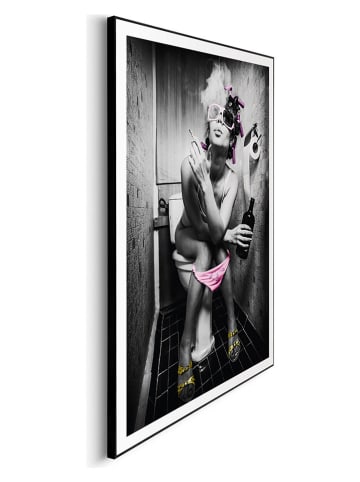 Orangewallz Ingelijste kunstdruk "After Party"