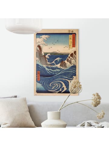 Orangewallz Kunstdruck ''Utagawa Hiroshige - The Naruto Whirlpools''