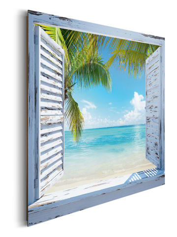 Orangewallz Kunstdruck "Beach Shutters"