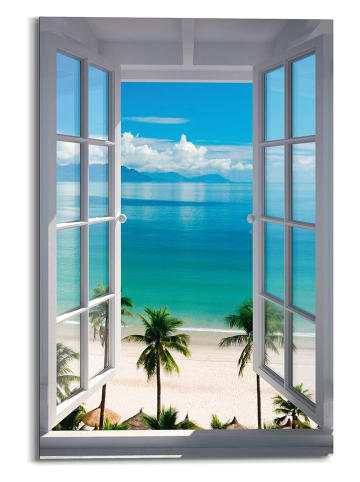 Orangewallz Kunstdruk "Beach Window"