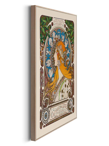 Orangewallz Druki artystyczne (3 szt.) "Hokusai Triptych" w ramce