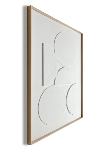 Orangewallz Handgemaakte 3D afbeelding "Central" - (B)50 x (H)70 cm