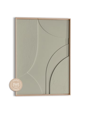 Orangewallz Handgemaakte 3D afbeelding "Layers" - (B)50 x (H)70 cm