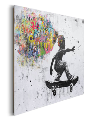 Orangewallz Kunstdruk "Skater Girl"