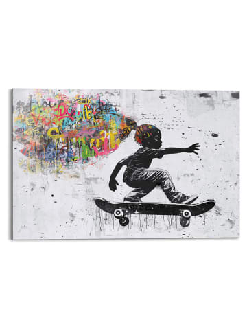 Orangewallz Druk artystyczny "Skater Girl"