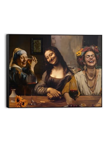 Orangewallz Gerahmter Leinwanddruck "Girls Night Out"