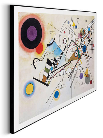 Orangewallz Druk artystyczny "Wassily Kandinsky -Composition VIII" w ramce