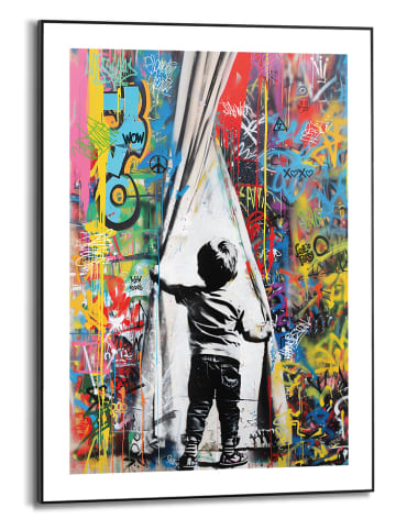 Orangewallz Ingelijste kunstdruk "Curiosity"