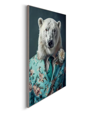 Orangewallz Ingelijste kunstdruk "Ice Bear Suit" - (B)50 x (H)70 cm