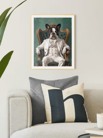 Orangewallz Druk artystyczny "French Seat" w ramce