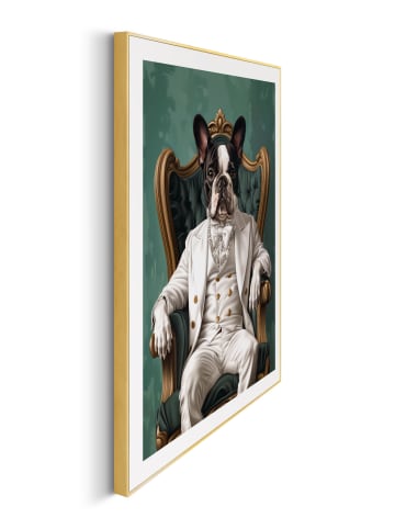 Orangewallz Gerahmter Kunstdruck "French Seat"