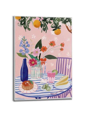 Orangewallz Gerahmter Kunstdruck "Spring Table"