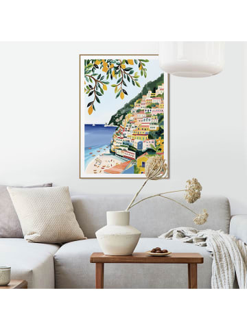 Orangewallz Gerahmter Kunstdruck ''Holiday Coast''
