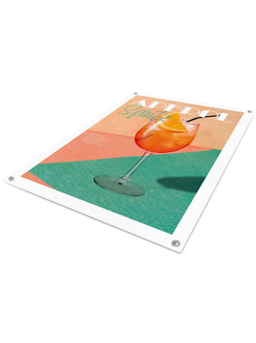 Orangewallz Zewnętrzny druk artystyczny "Aperol Spritz"