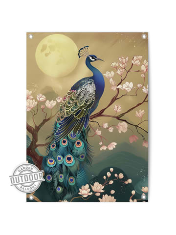 Orangewallz Outdoor-Kunstdruck "Stylish Birds"