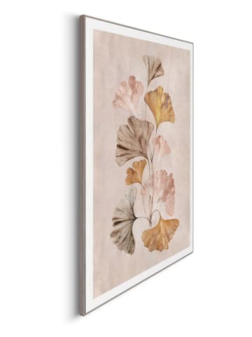 Orangewallz Gerahmter Kunstdruck "Ginkgo Leafs"
