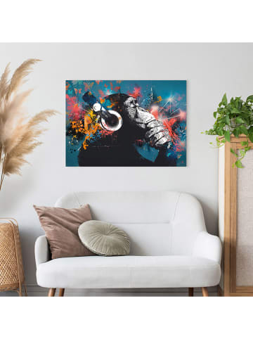 Orangewallz Kunstdruk op canvas "Chimp"